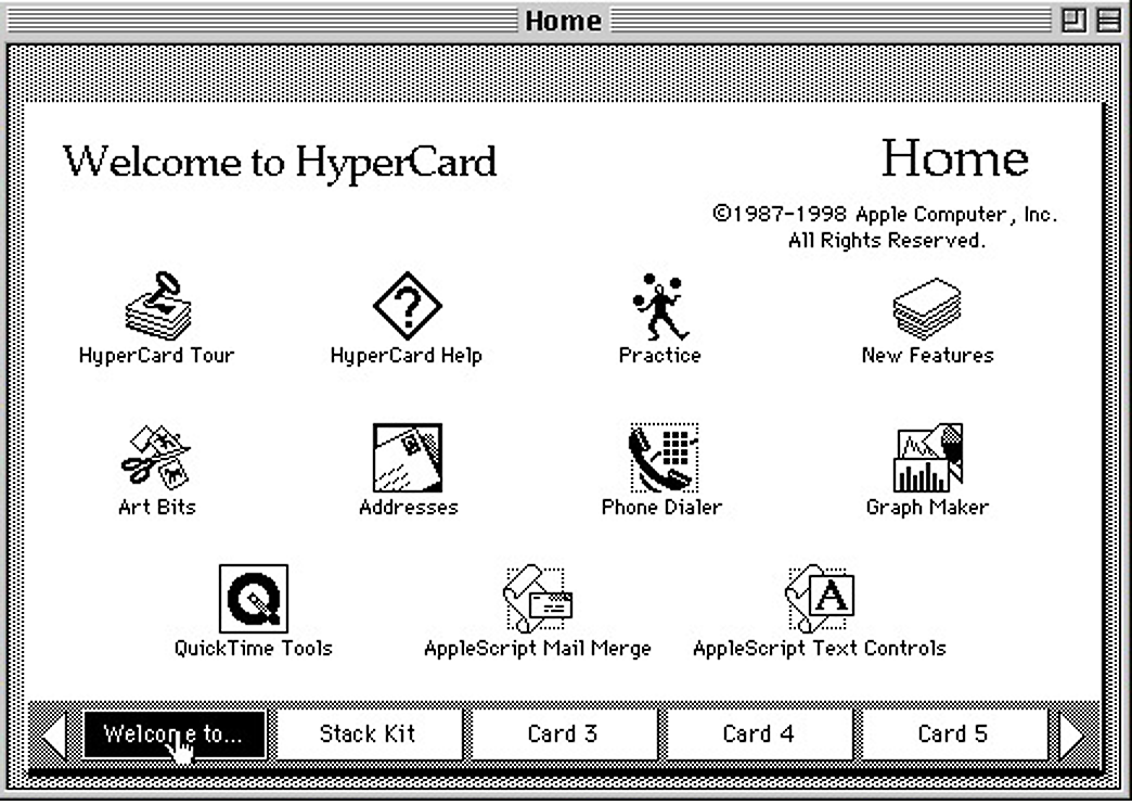HyperCard-Home